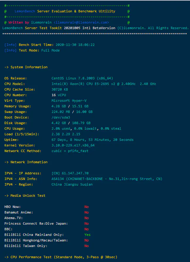 图片[1]-Linux服务器测试脚本集合-北冥博客
