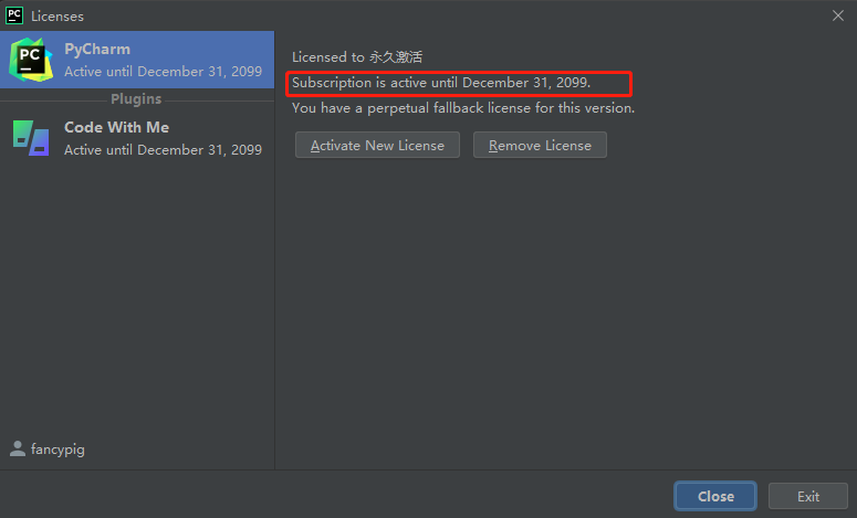 图片[18]|Pycharm 2021.3.2-3.3及3.X最新专业版激活/破解教程|西窗博客——专注网络安全与社会工程学技术分享