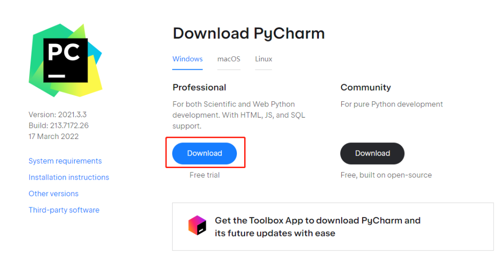 图片[3]|Pycharm 2021.3.2-3.3及3.X最新专业版激活/破解教程|西窗博客——专注网络安全与社会工程学技术分享